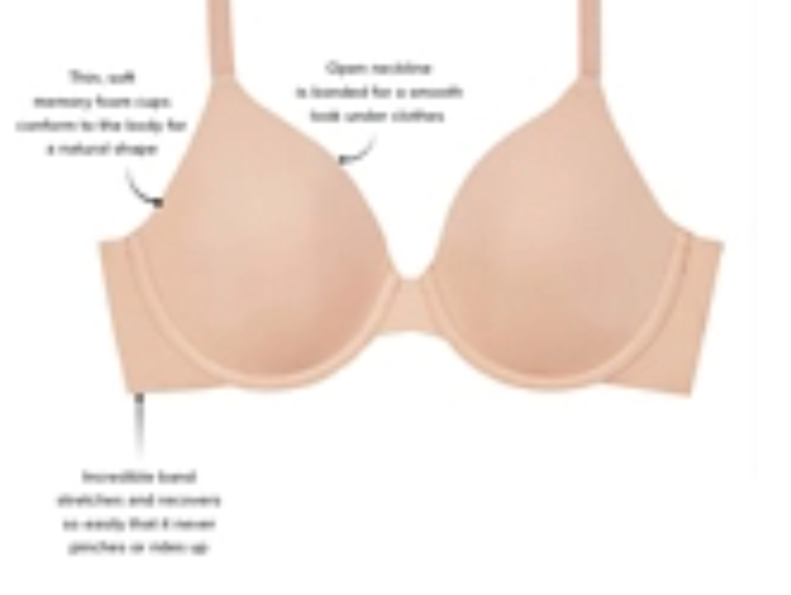 One Piece Thin Cup Underwear