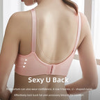 Large Size Nursing Bra Seamless Gathering Type