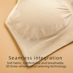 Large Size Nursing Bra Seamless Gathering Type