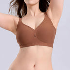 JC07-Women's Water Drop Hollow Lace V-Neck Bra