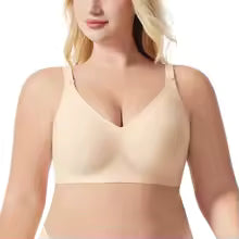 JC02-Women's Seamless Wireless Comfort Bra